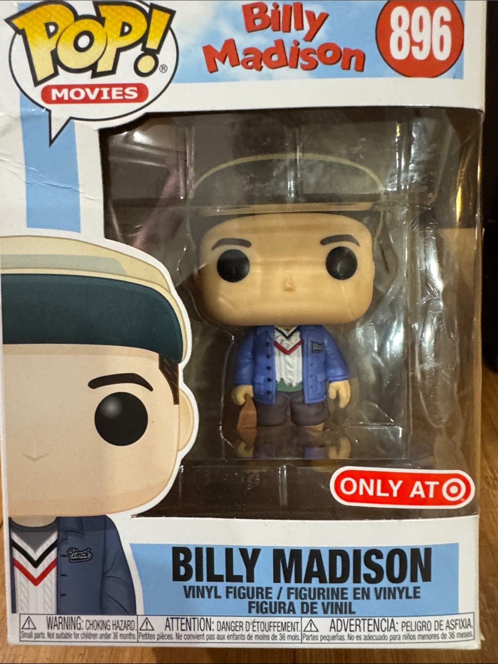 Funko Billy Madison Pop! Figure - Blue, Tan, Black